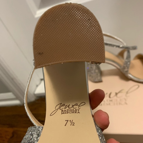 Silver Glitter Sandal - Picture 6 of 8